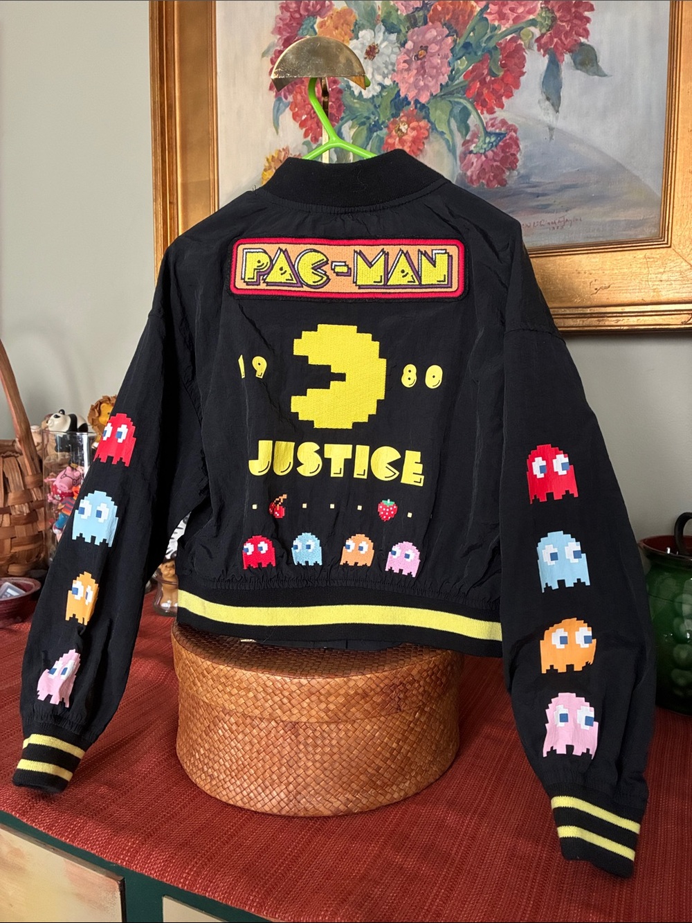 PAC-MAN Justice Bomber Jacket - Junior X-Small